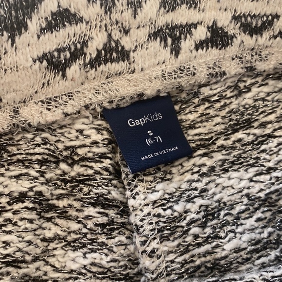 GAP Black and Cream Sweater Leggings Small - Picture 4 of 7
